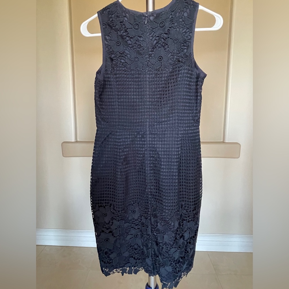 Ann Taylor, Dark Blue, Sleeveless Cocktail Dress.